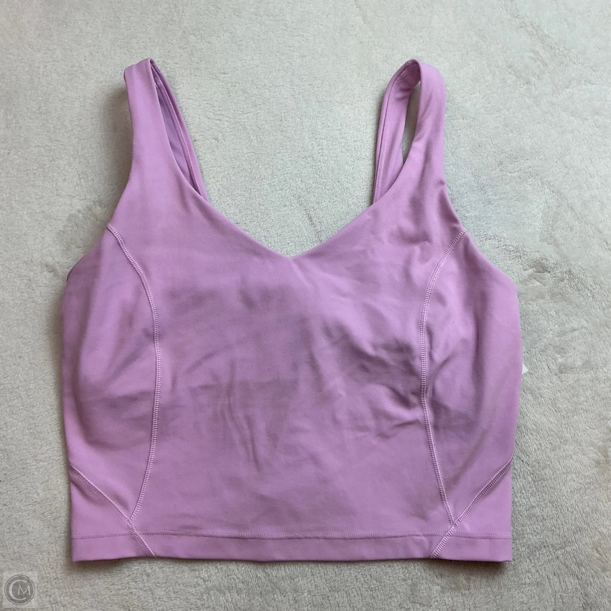 Athletic Bra By Lululemon In Pink, Size: 4