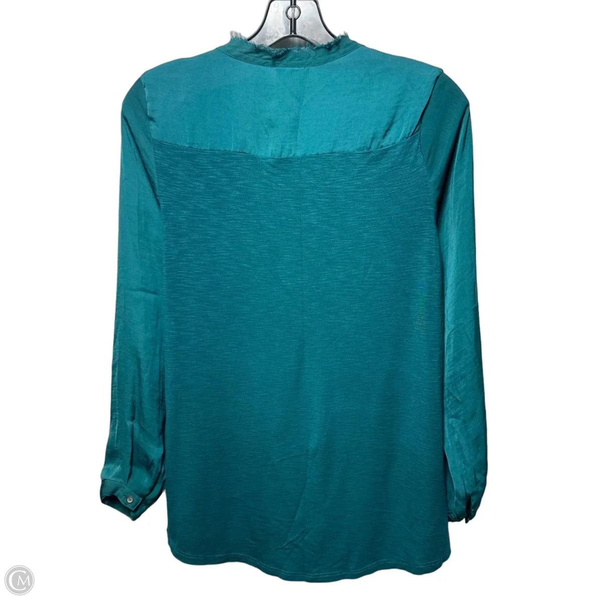 Top Long Sleeve By Dolan Left Coast In Teal, Size: Xs