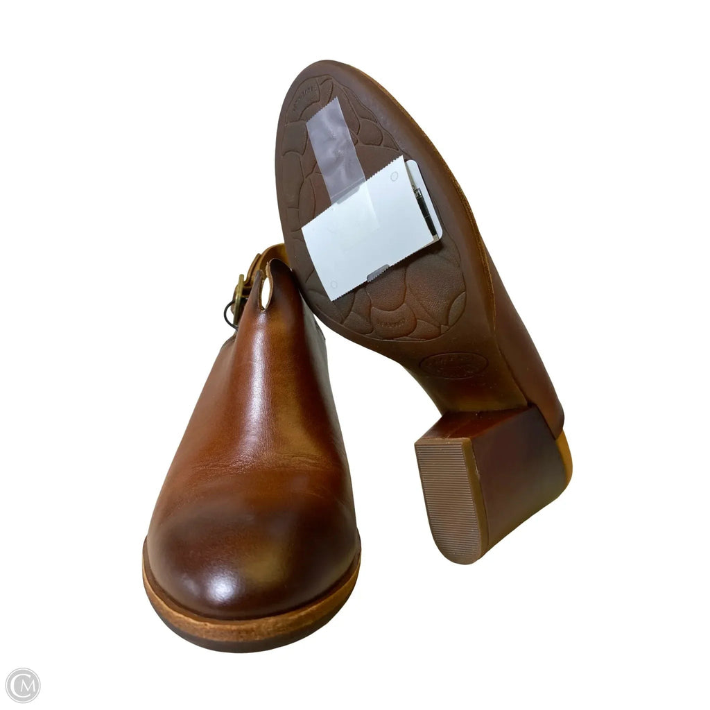 Shoes Heels Block By Kork Ease In Brown, Size: 7