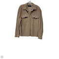 Jacket Shirt By Abercrombie And Fitch In Brown, Size: M
