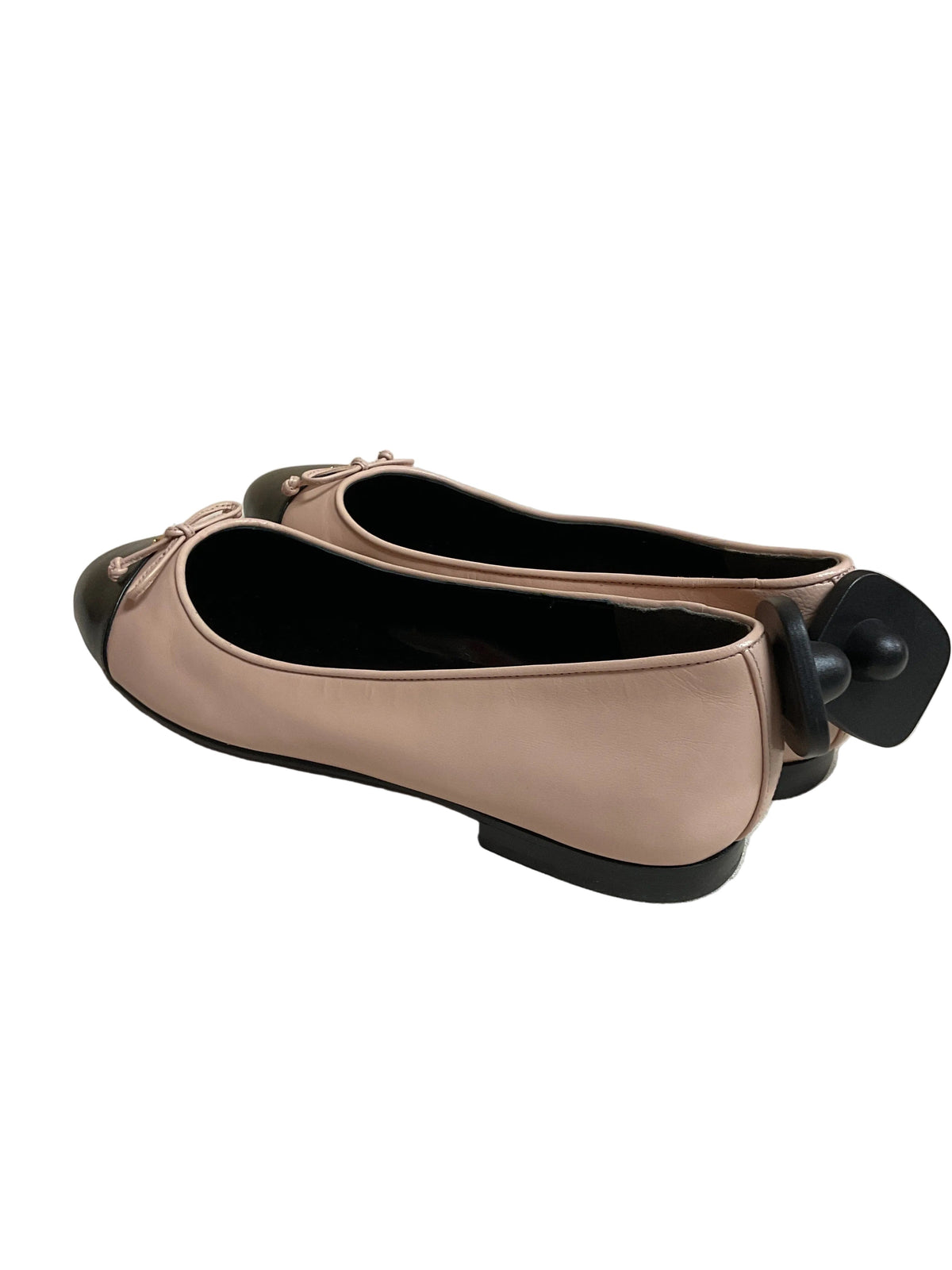 Shoes Designer By Tory Burch In Black & Pink, Size:8