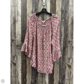 Top 3/4 Sleeve By Terra & Sky In Floral Print, Size: 1x