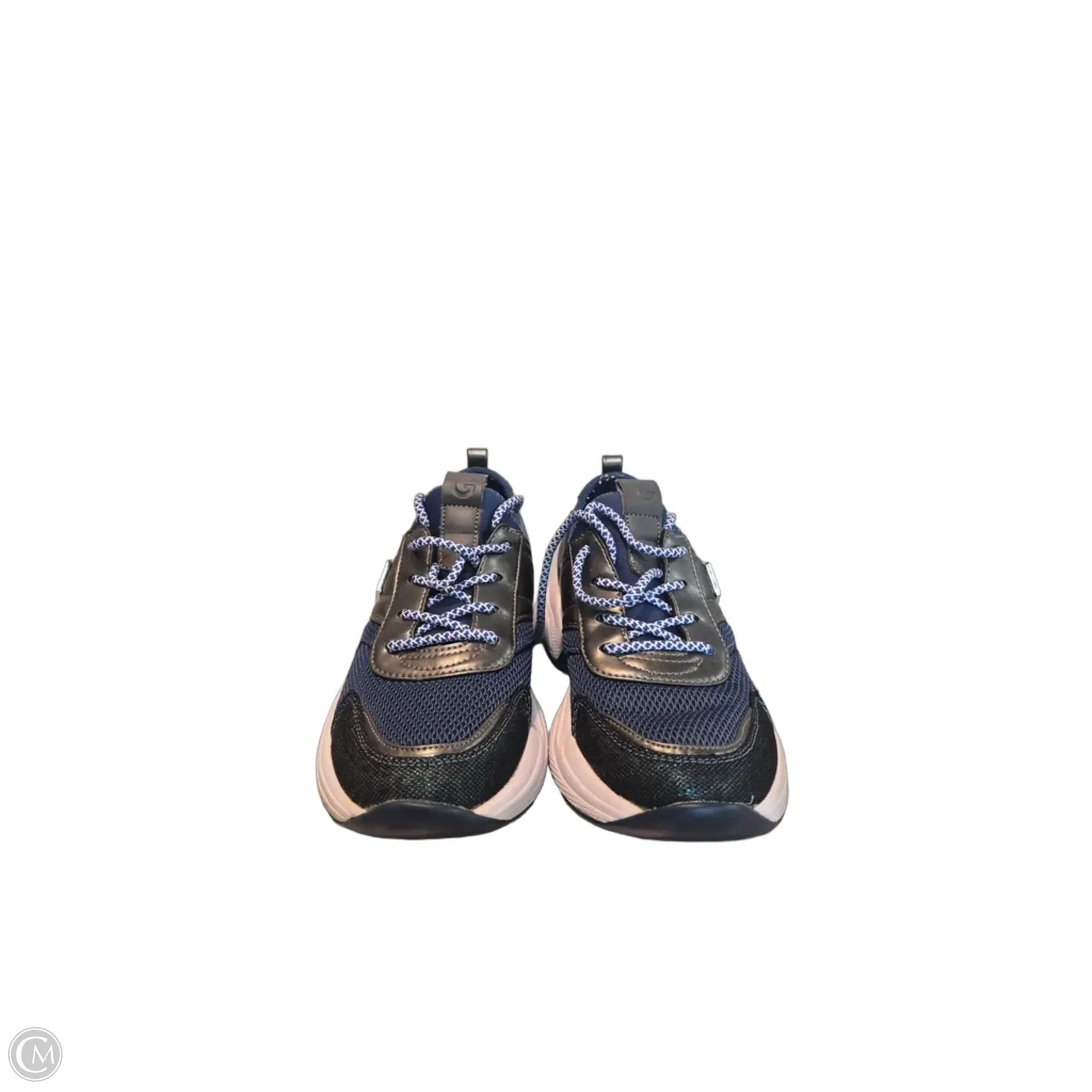 Shoes Sneakers By Guess In Blue, Size: 6