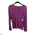 Top Long Sleeve Basic By A New Day In Purple, Size: Xl