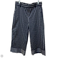 Pants Dress By Banana Republic In Blue & Silver, Size: 10p