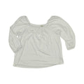 Top 3/4 Sleeve By Ana In White, Size:Xl