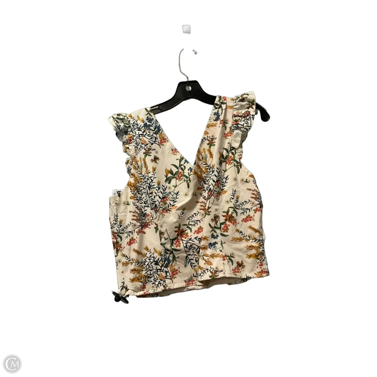 Top Sleeveless By Antonio Melani In Floral Print, Size: 14