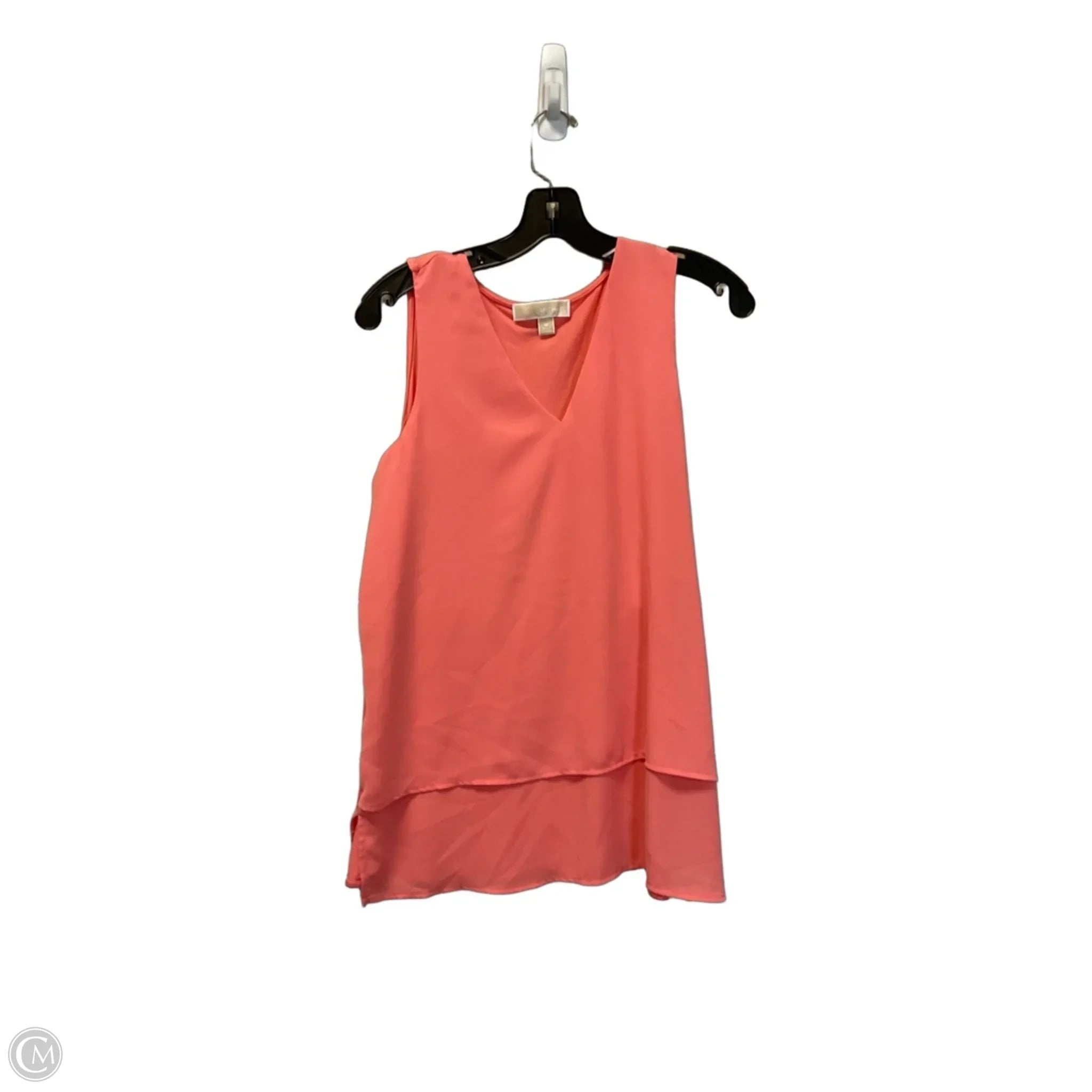 Top Sleeveless By Michael By Michael Kors In Orange, Size: M