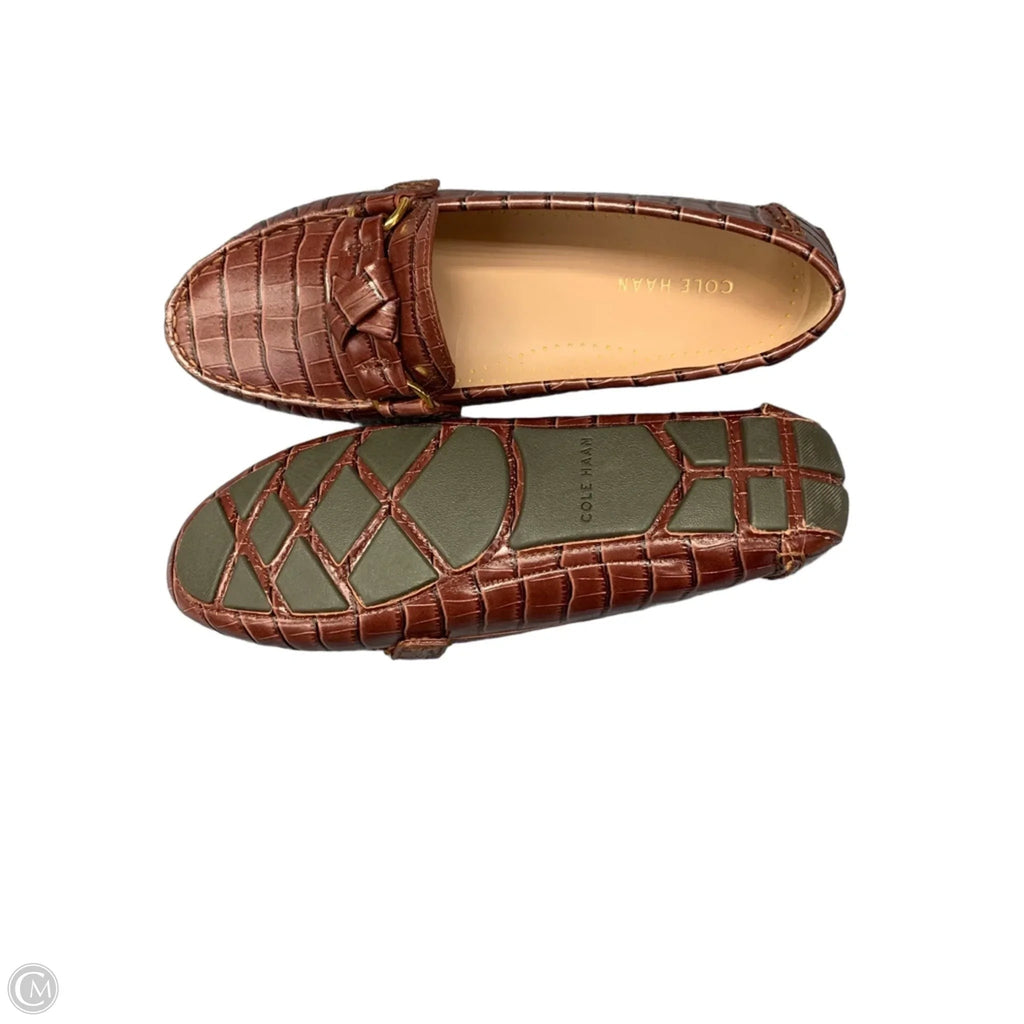 Shoes Flats By Cole-haan In Brown, Size: 7.5