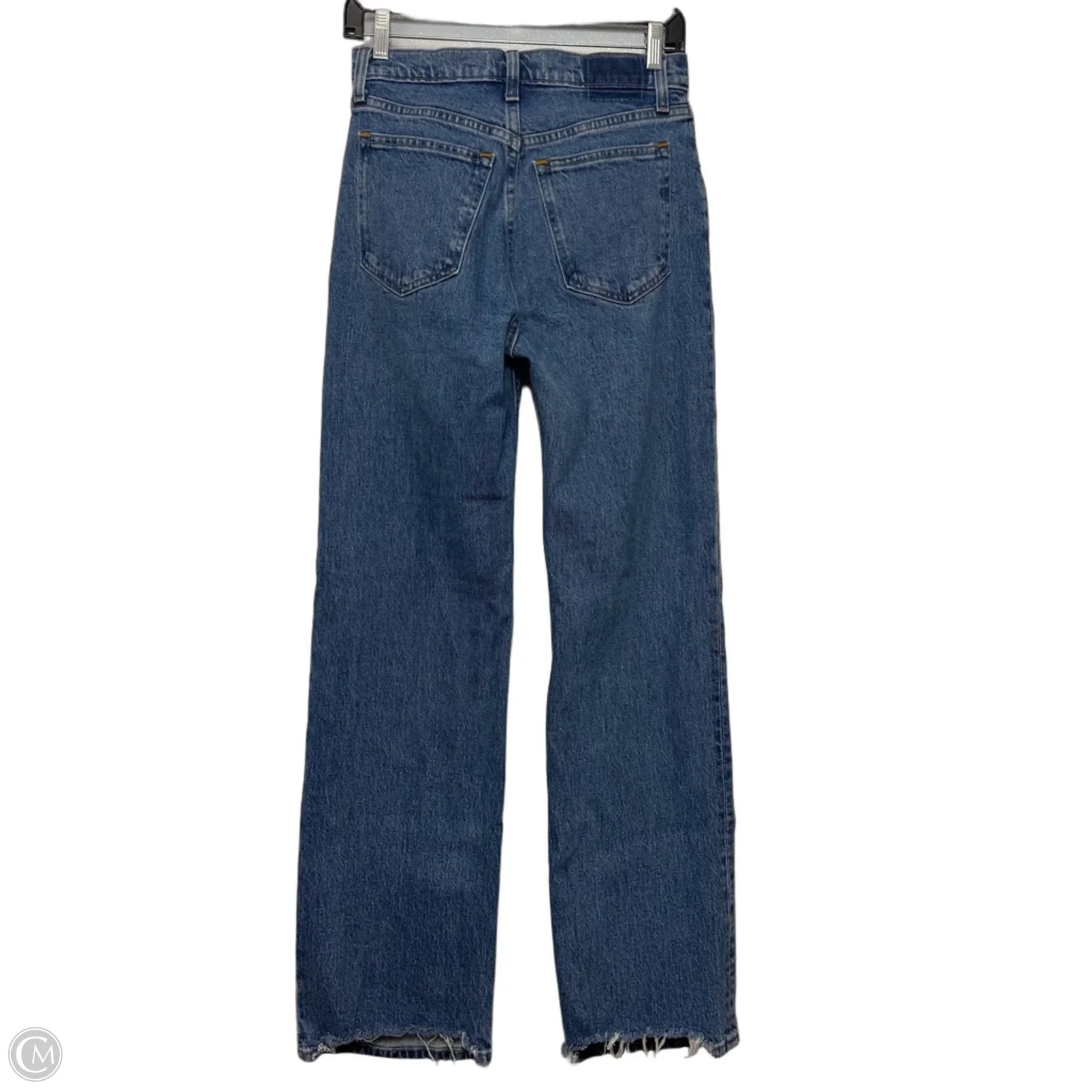 Jeans 90s relaxed high rise Straight By Abercrombie And Fitch In Blue Denim, Size: 2