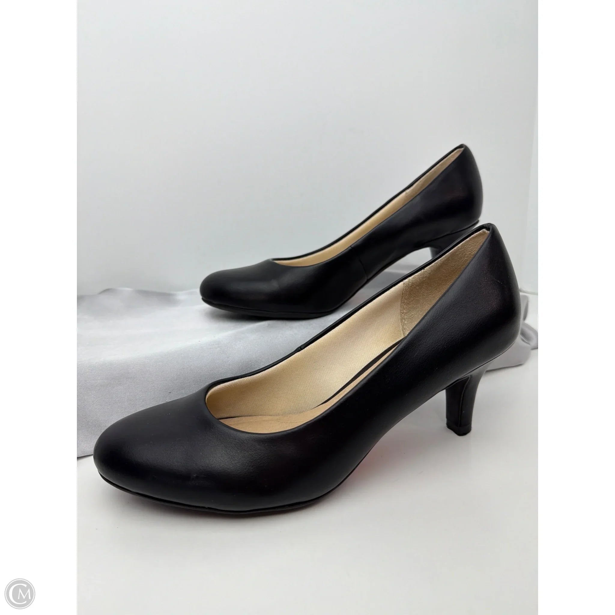 Shoes Heels Kitten By Life Stride In Black, Size: 8