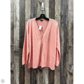 Sweater Cardigan By Talbots In Pink, Size: Xlp