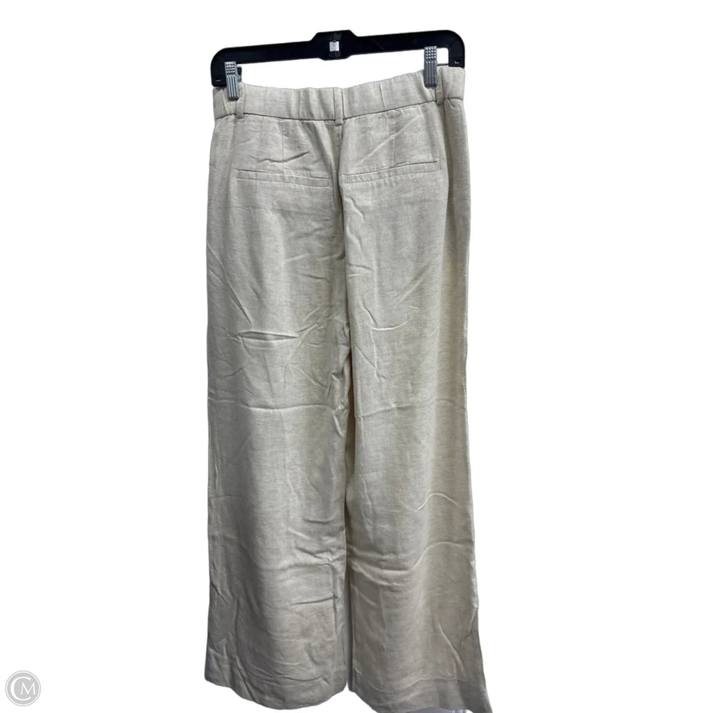 Pants Wide Leg By Abercrombie And Fitch In Tan, Size: 8