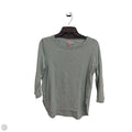 Top Long Sleeve By Tommy Bahama In Teal, Size: M