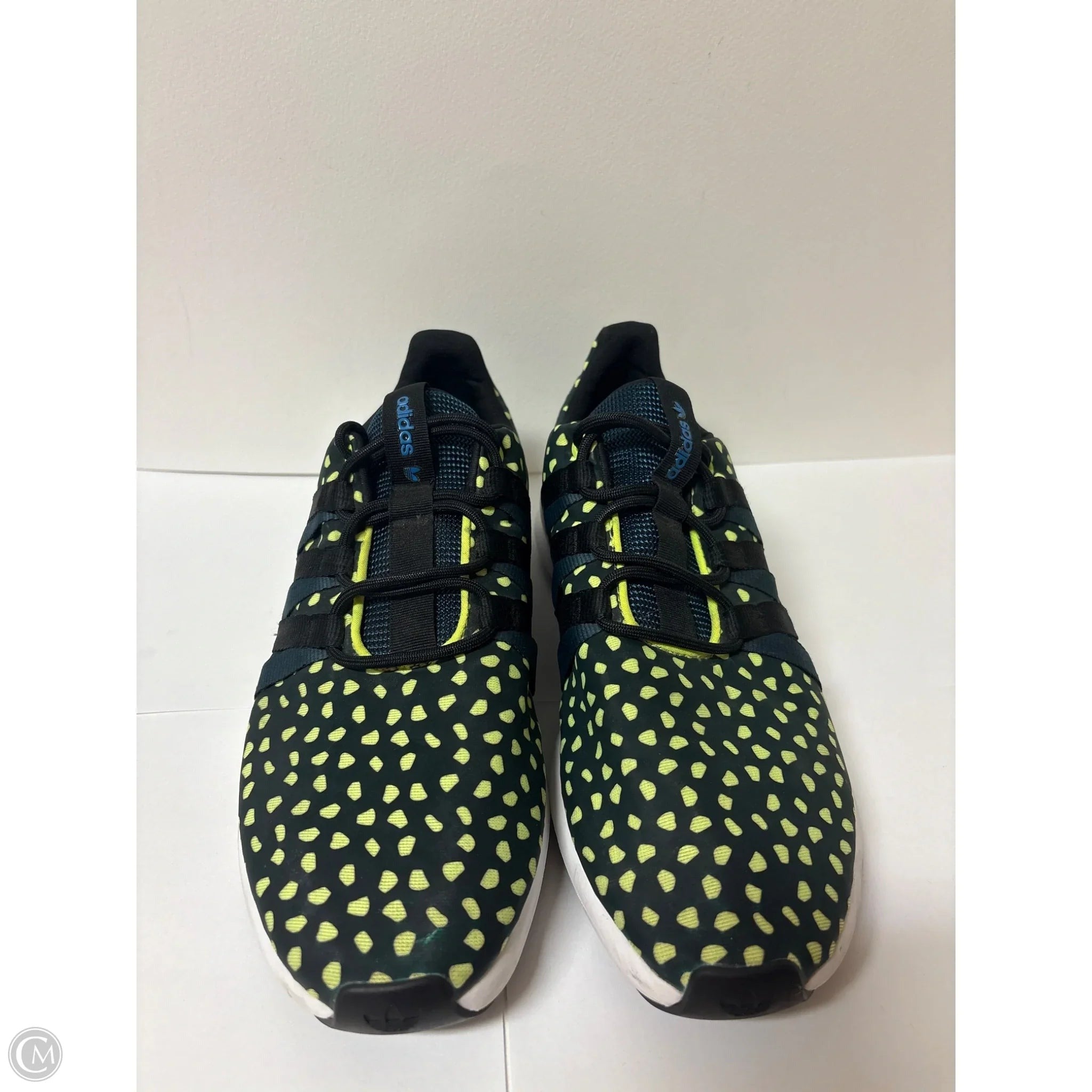 Shoes Athletic By Adidas In Yellow, Size: 9
