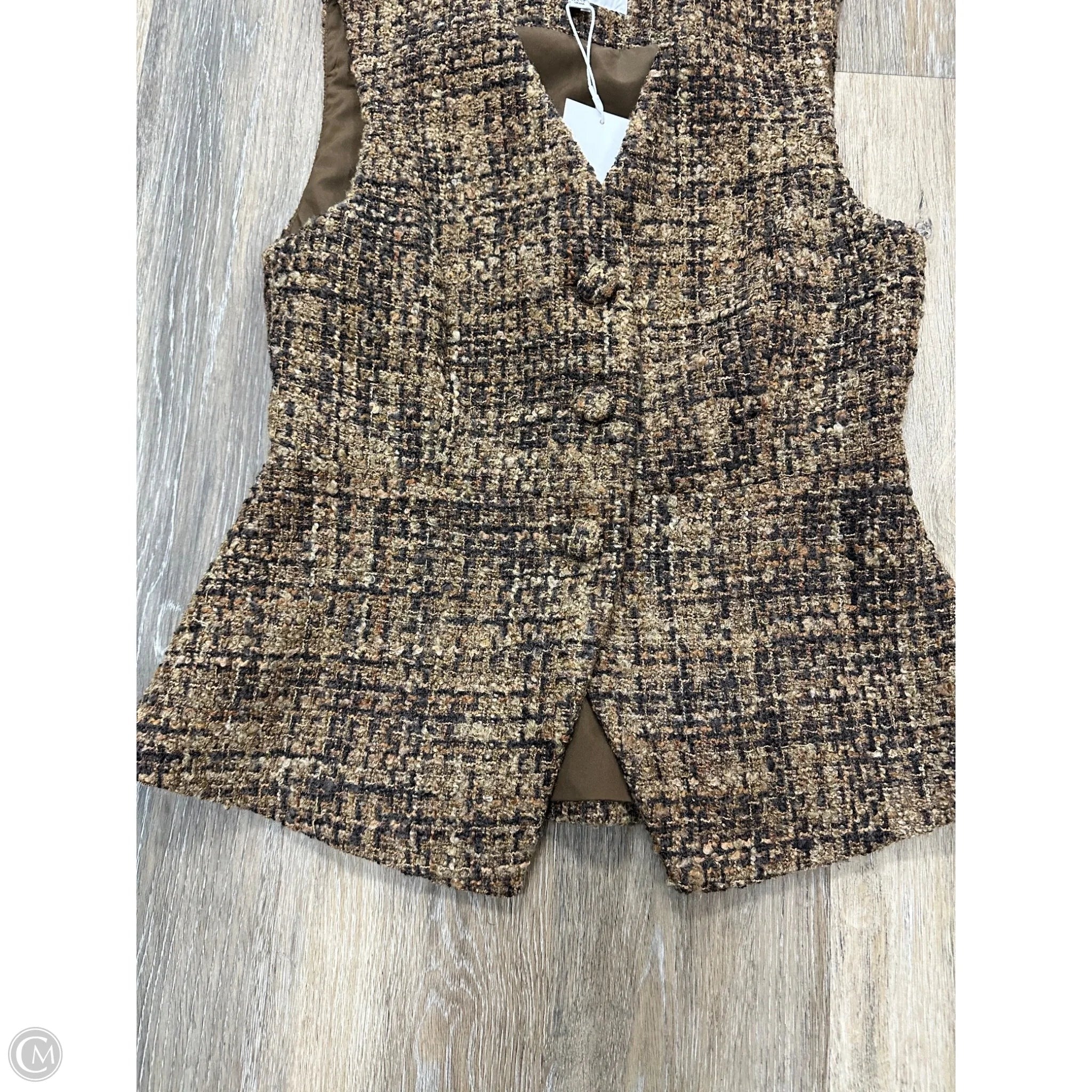 Vest Other By Lucy Paris In Brown, Size: Xs