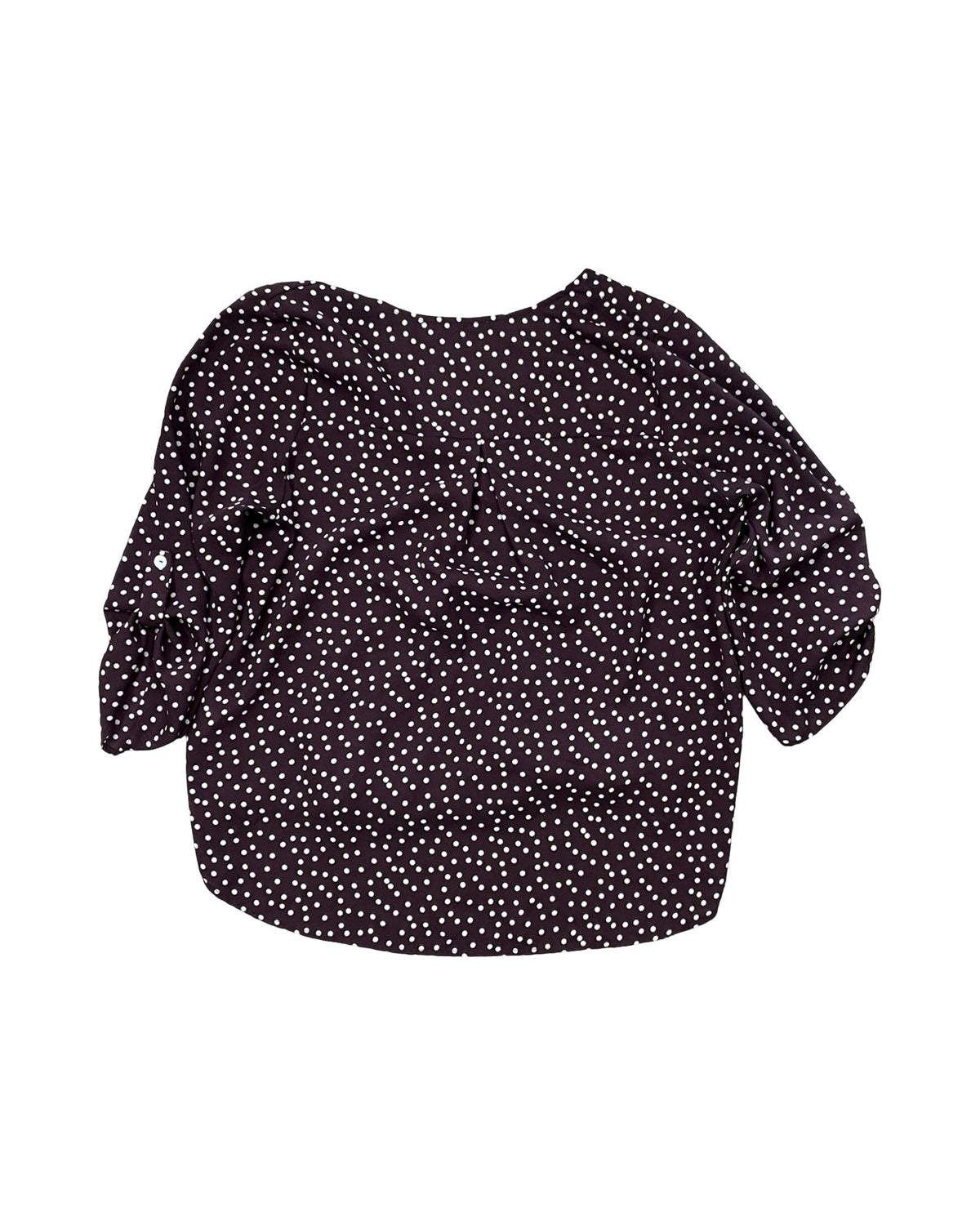 Top 3/4 Sleeve By West Kei In Maroon, Size:M