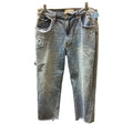 Jeans Boyfriend By Abercrombie And Fitch In Blue Denim, Size: 14