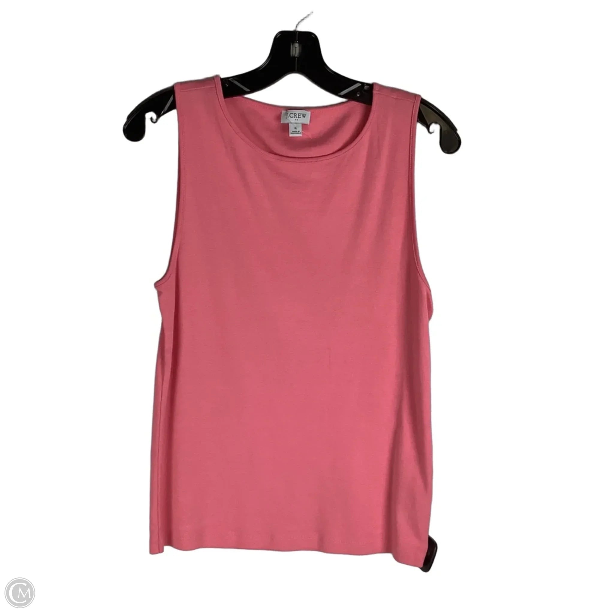 Top Sleeveless Basic By J. Crew In Pink, Size: L
