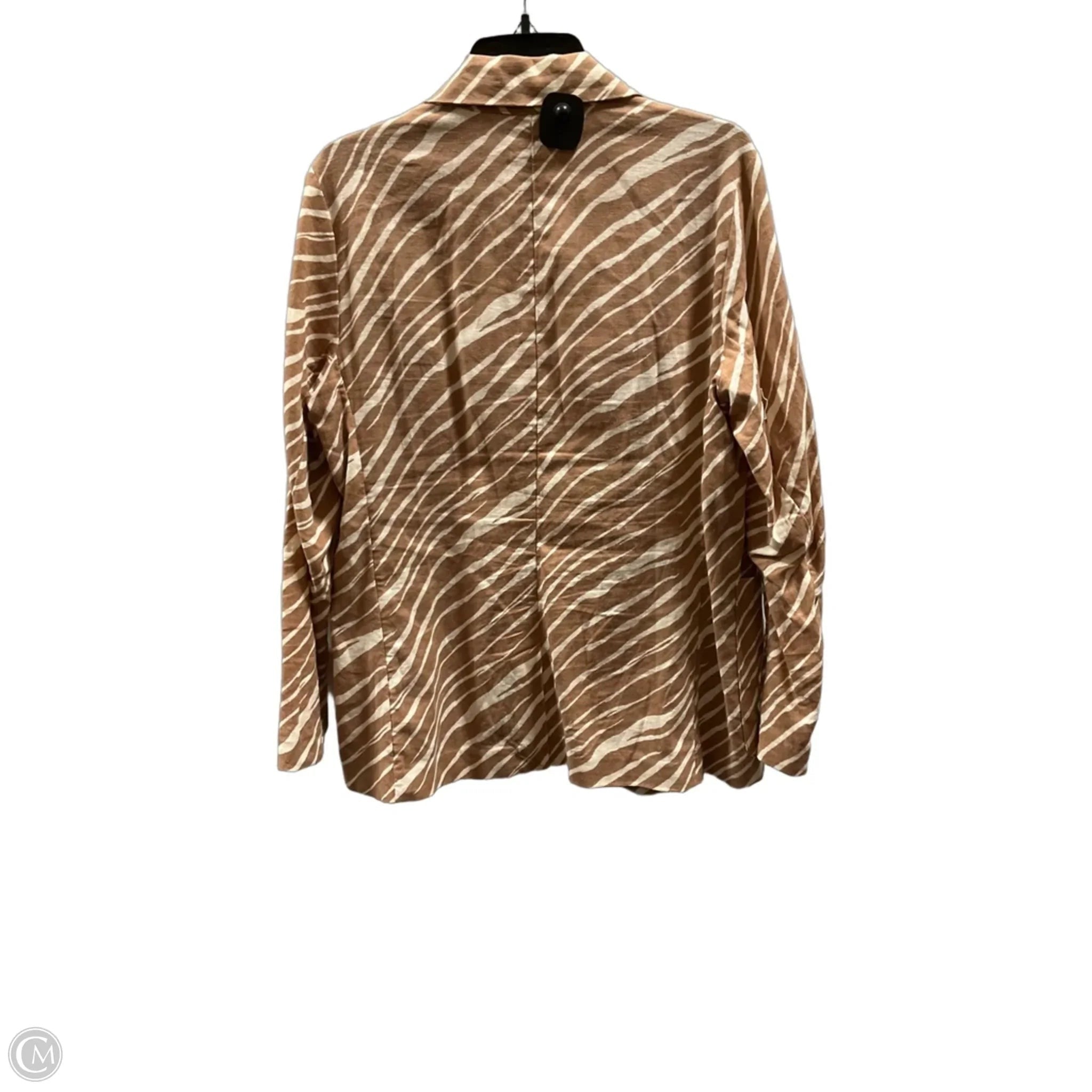 Blazer By A New Day In Zebra Print, Size: M