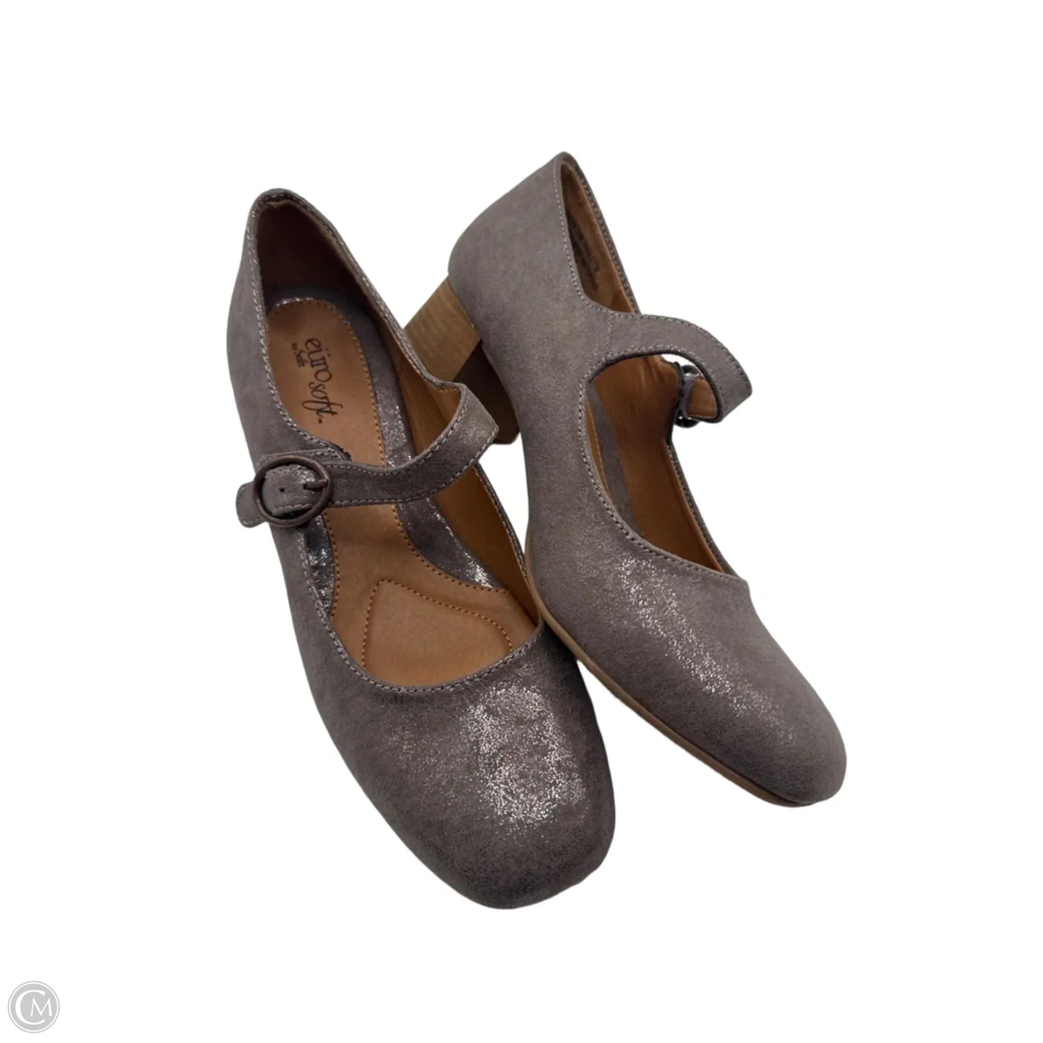 Shoes Heels Block By Sofft In Taupe, Size: 9