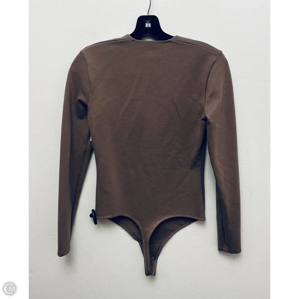Bodysuit By Abercrombie And Fitch In Brown, Size: S
