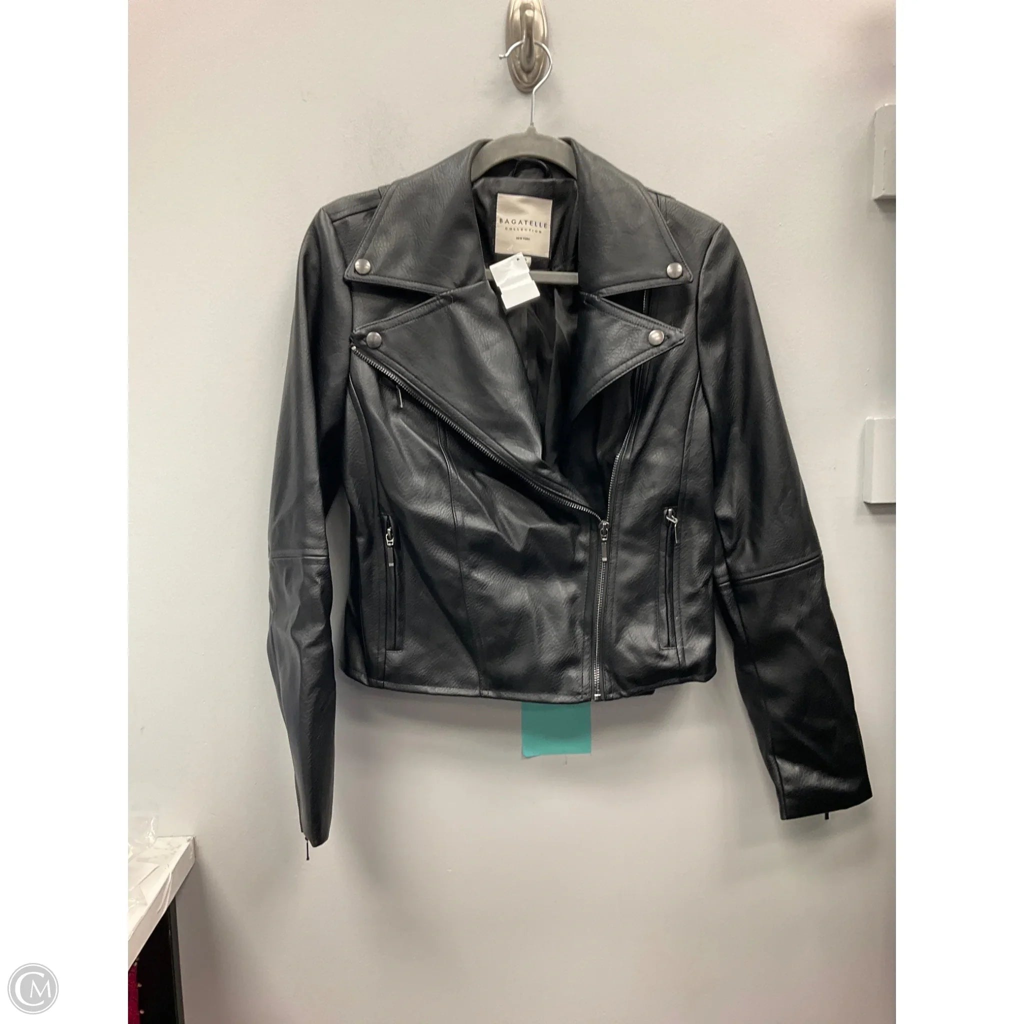 Jacket Moto By Bagatelle In Black, Size: S