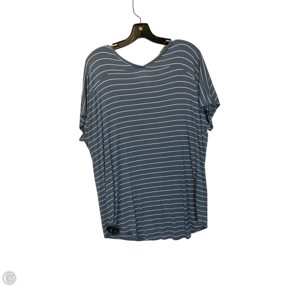 Top Short Sleeve Basic By Ana In Striped Pattern, Size: S