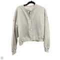 Sweatshirt Crewneck By Abercrombie And Fitch In Grey, Size: L