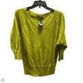 Top 3/4 Sleeve By Loft In Green, Size: M