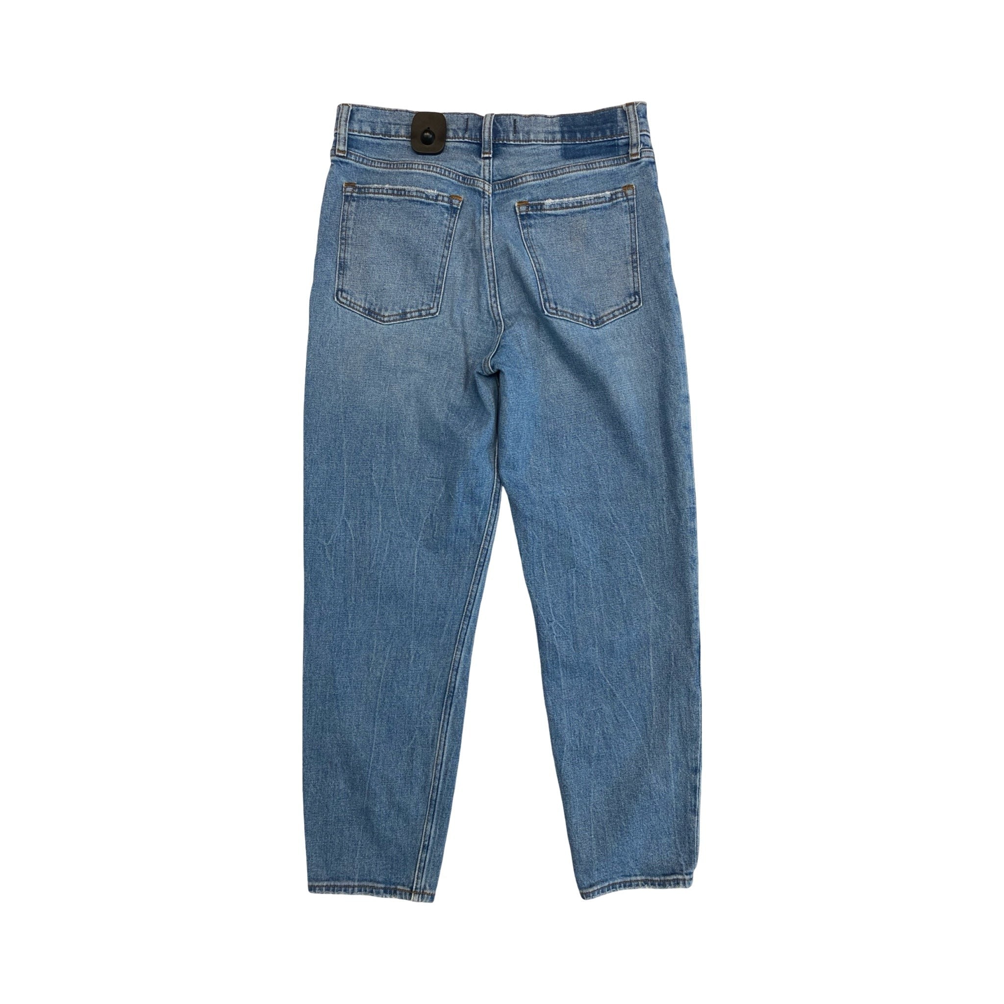 Jeans Straight By Abercrombie And Fitch In Blue Denim, Size:8
