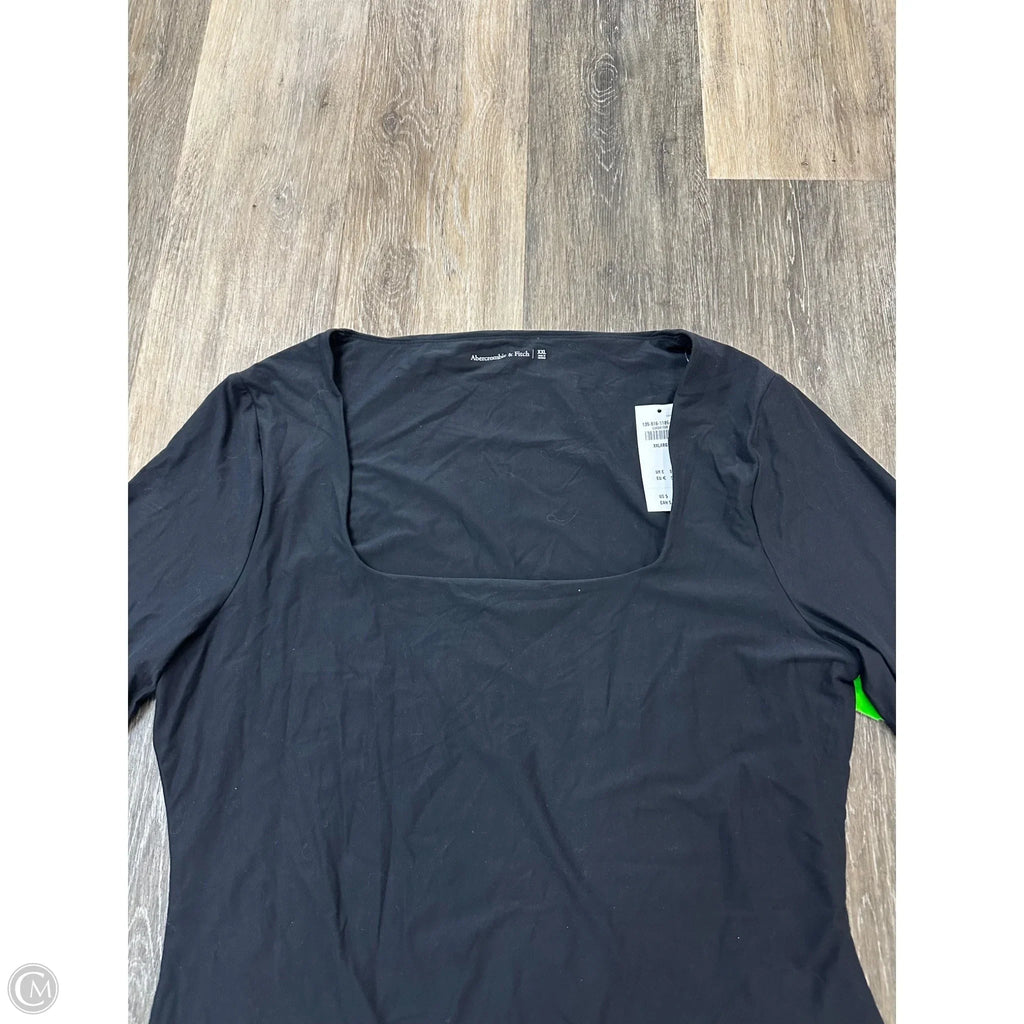 Bodysuit By Abercrombie And Fitch In Black, Size: Xxl