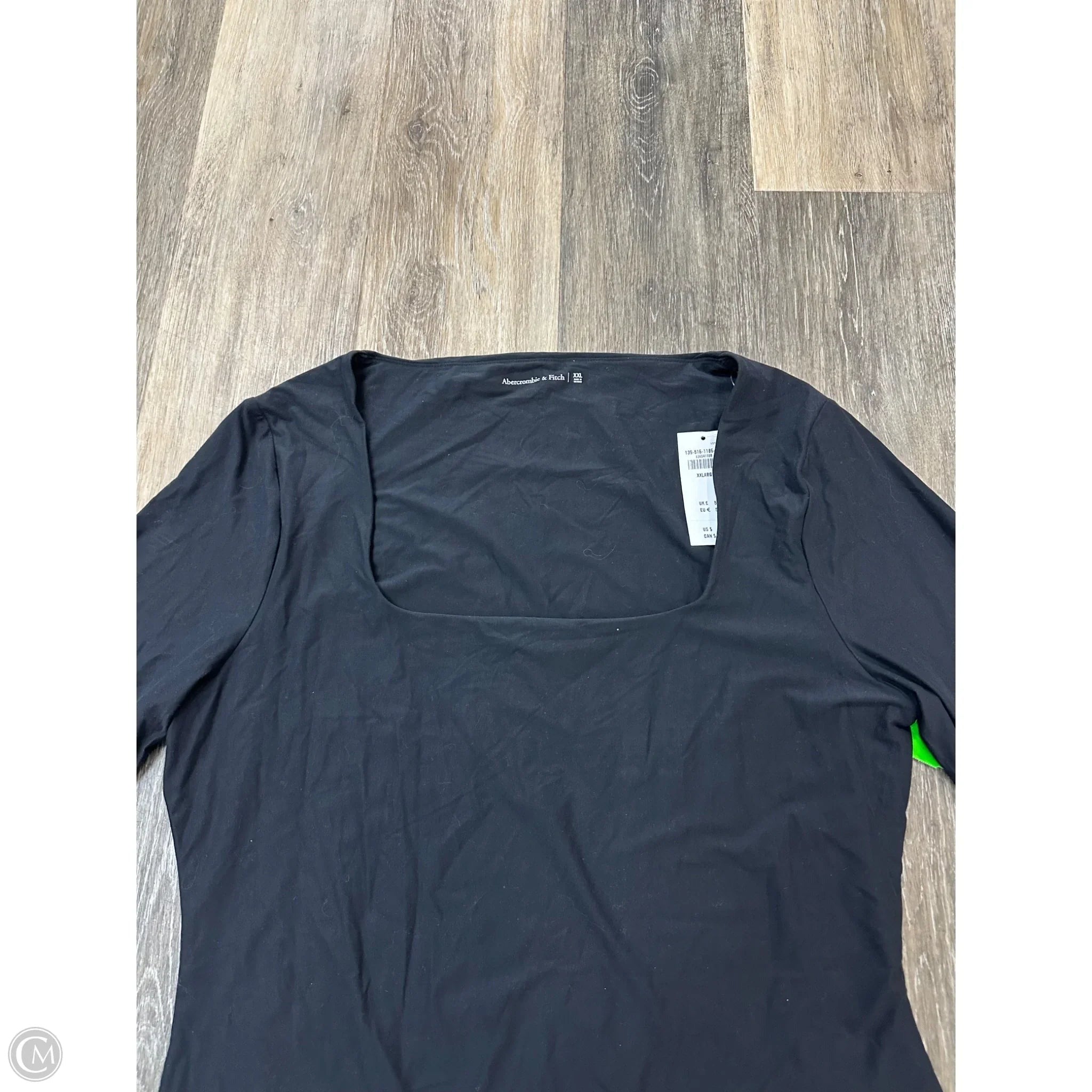 Bodysuit By Abercrombie And Fitch In Black, Size: Xxl