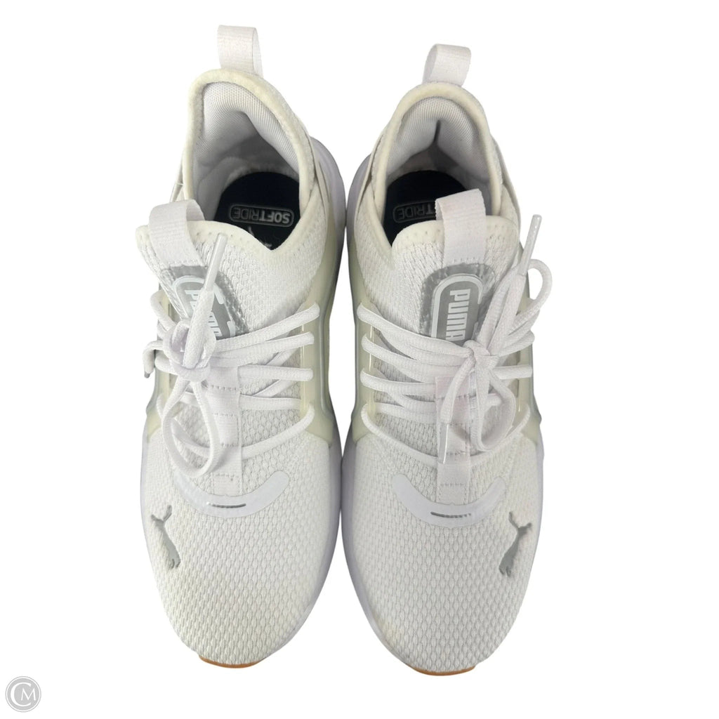 Shoes Athletic By Puma In Cream, Size: 10