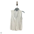 Top Sleeveless Basic By Gap In Grey, Size: Xs