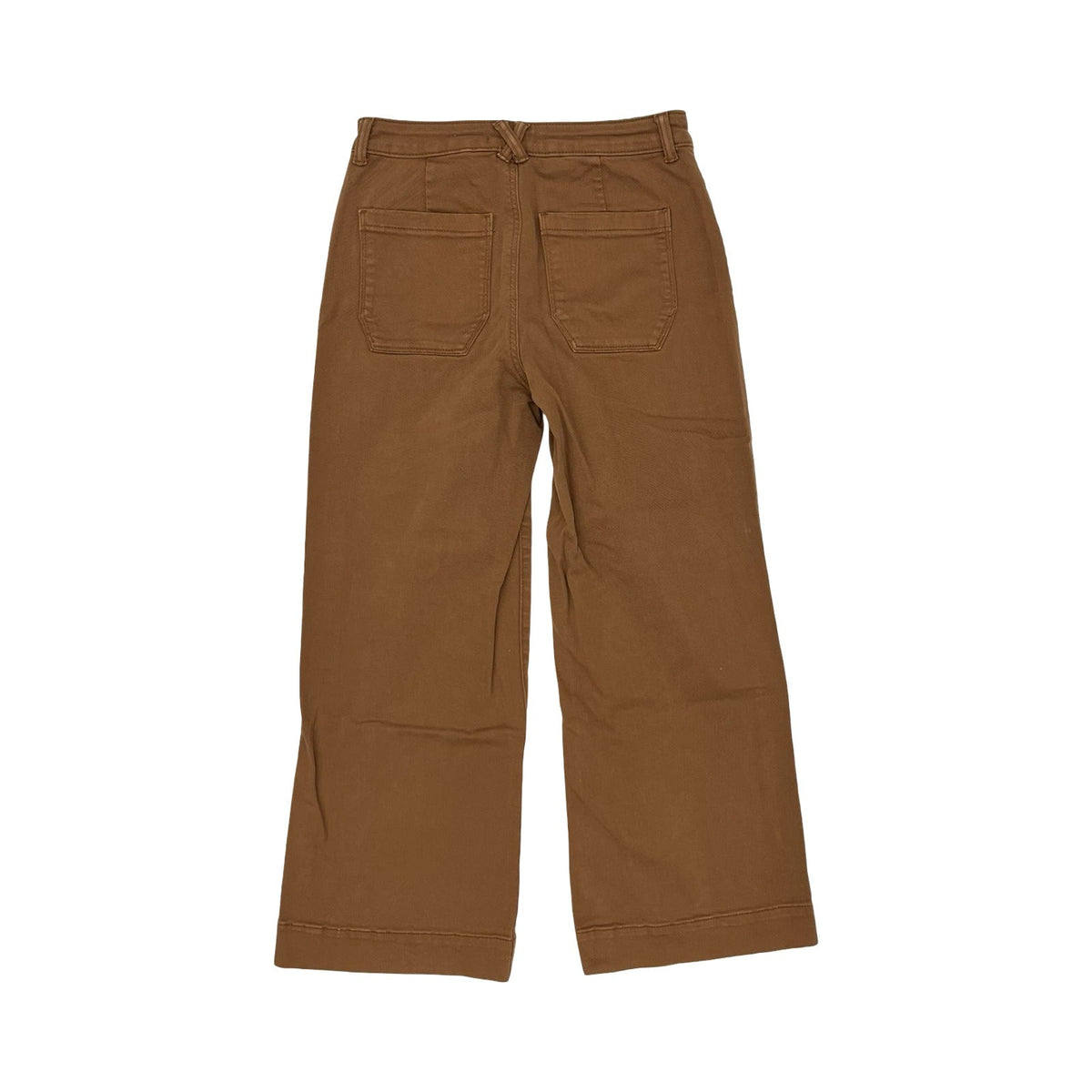 Jeans Wide Leg By Sonoma In Brown Denim, Size:4