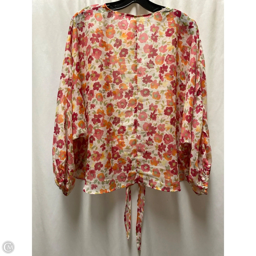 Swimwear Cover-up By Lc Lauren Conrad In Pink, Size: Osfm