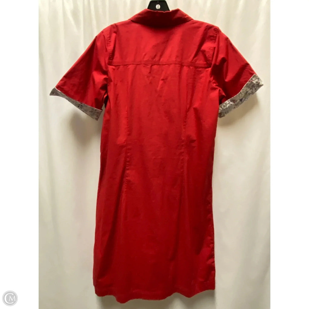 Dress Casual Maxi By Denim And Company In Red, Size: M