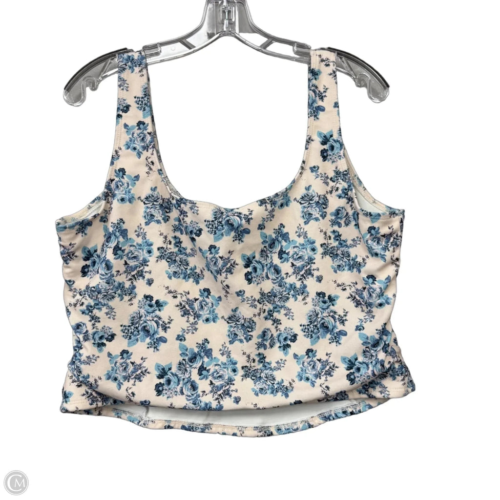 Top Sleeveless By Arula In Floral Print, Size: 2x