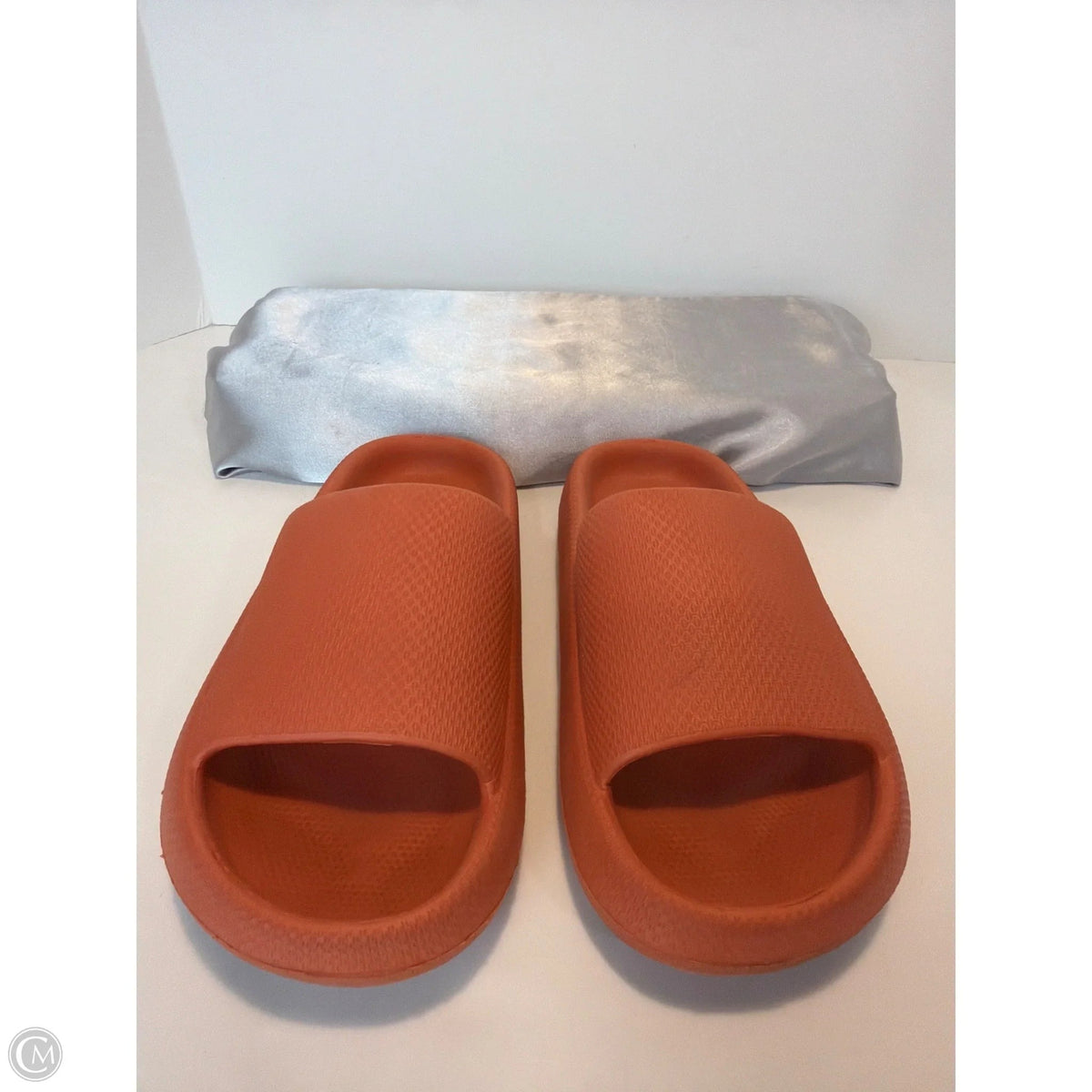 Sandals Flats By Clothes Mentor In Orange, Size: 8