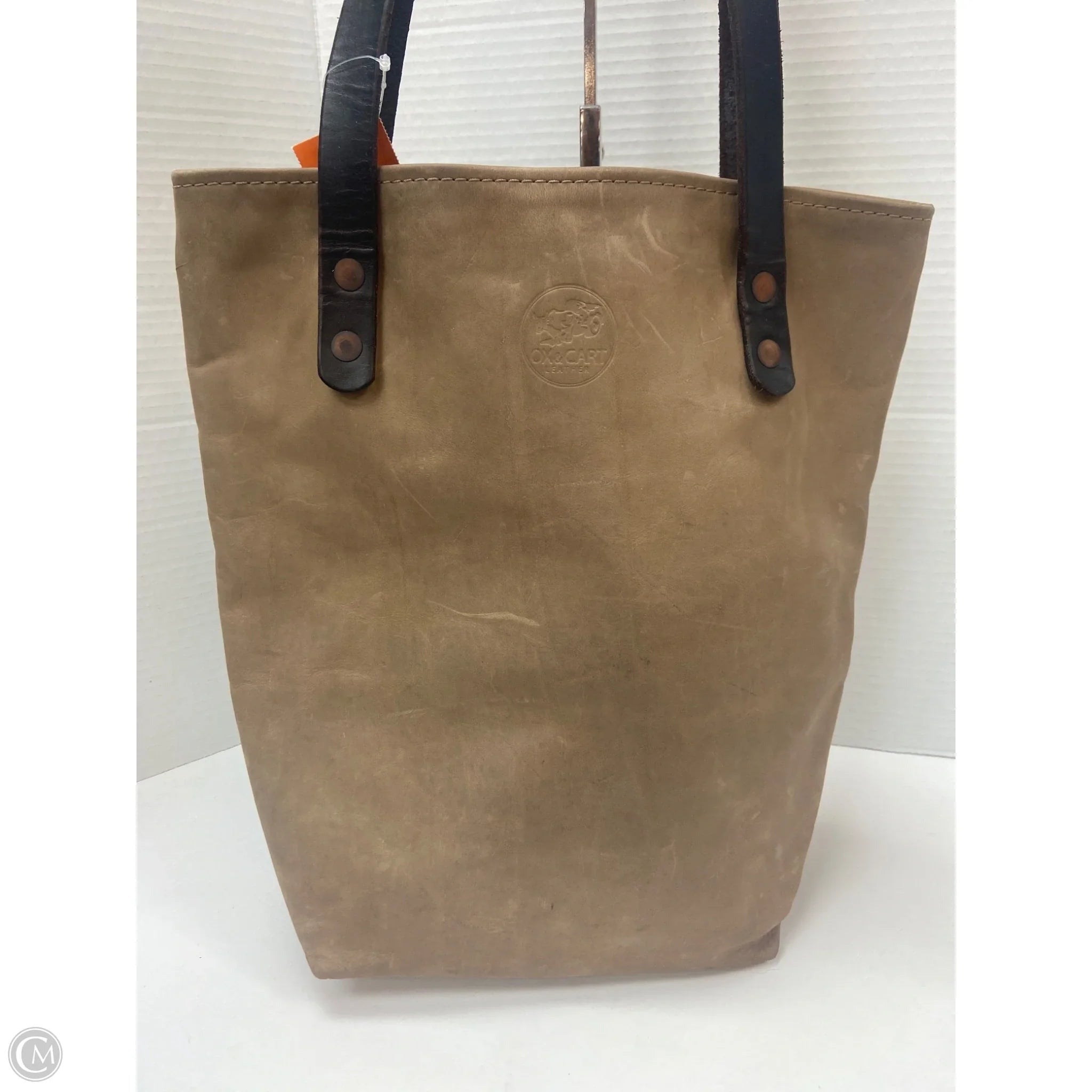 Handbag Leather By Clothes Mentor, Size: Large