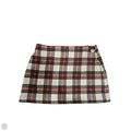 Skirt Mini & Short By Abercrombie And Fitch In Plaid Pattern, Size: Xl