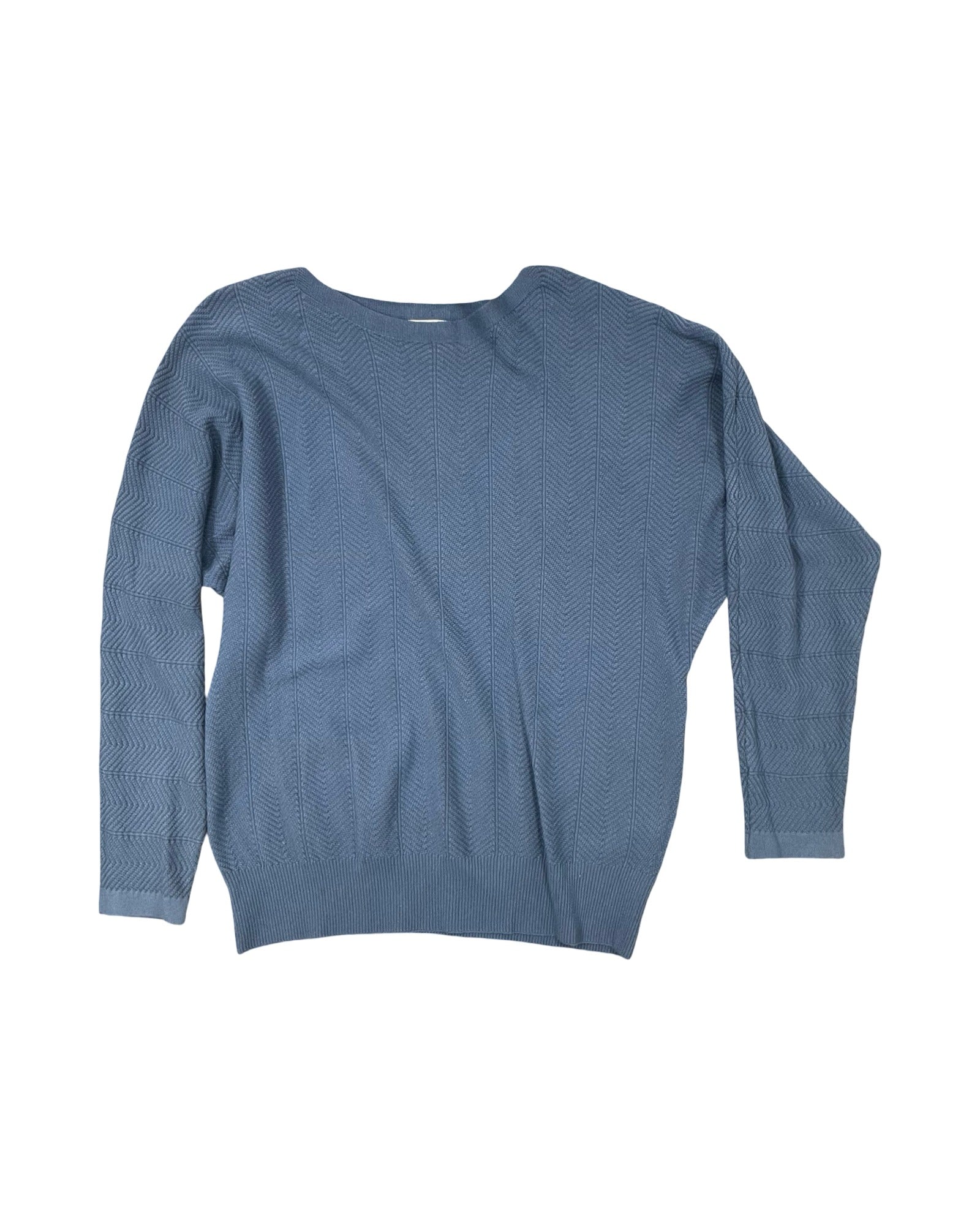 Sweater By Allie Rose In Blue, Size:L