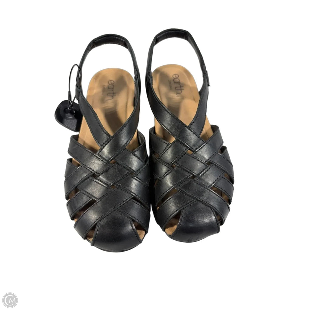 Sandals Flats By Earth Origins In Black, Size: 9