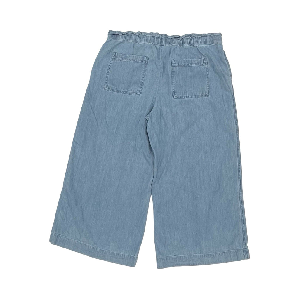 Pants Wide Leg By Loft In Blue Denim, Size:Xl
