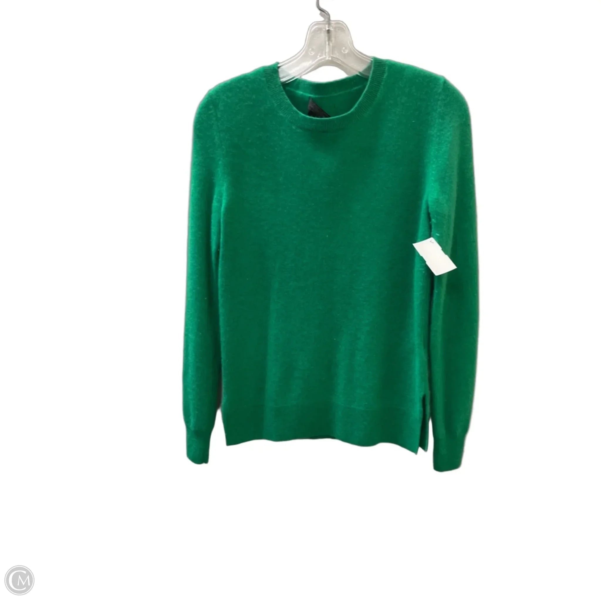 Sweater Cashmere By Saks Fifth Avenue In Green, Size: Sp