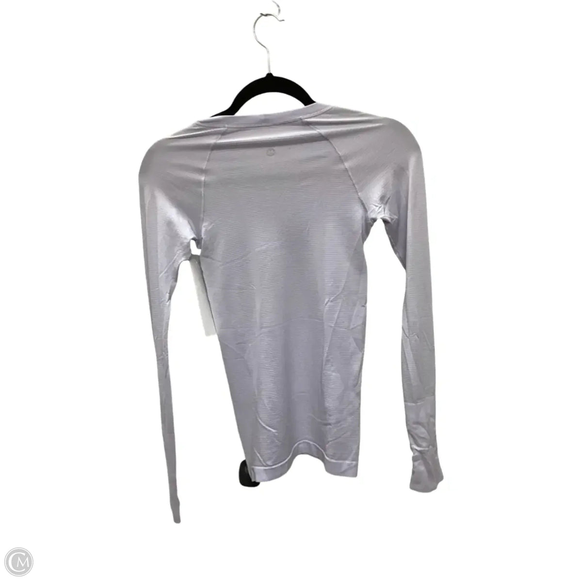 Athletic Top Long Sleeve Crewneck By Lululemon In Purple, Size: 0