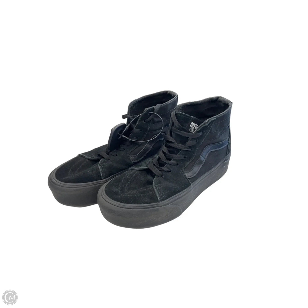 Shoes Sneakers By Vans In Black, Size: 8
