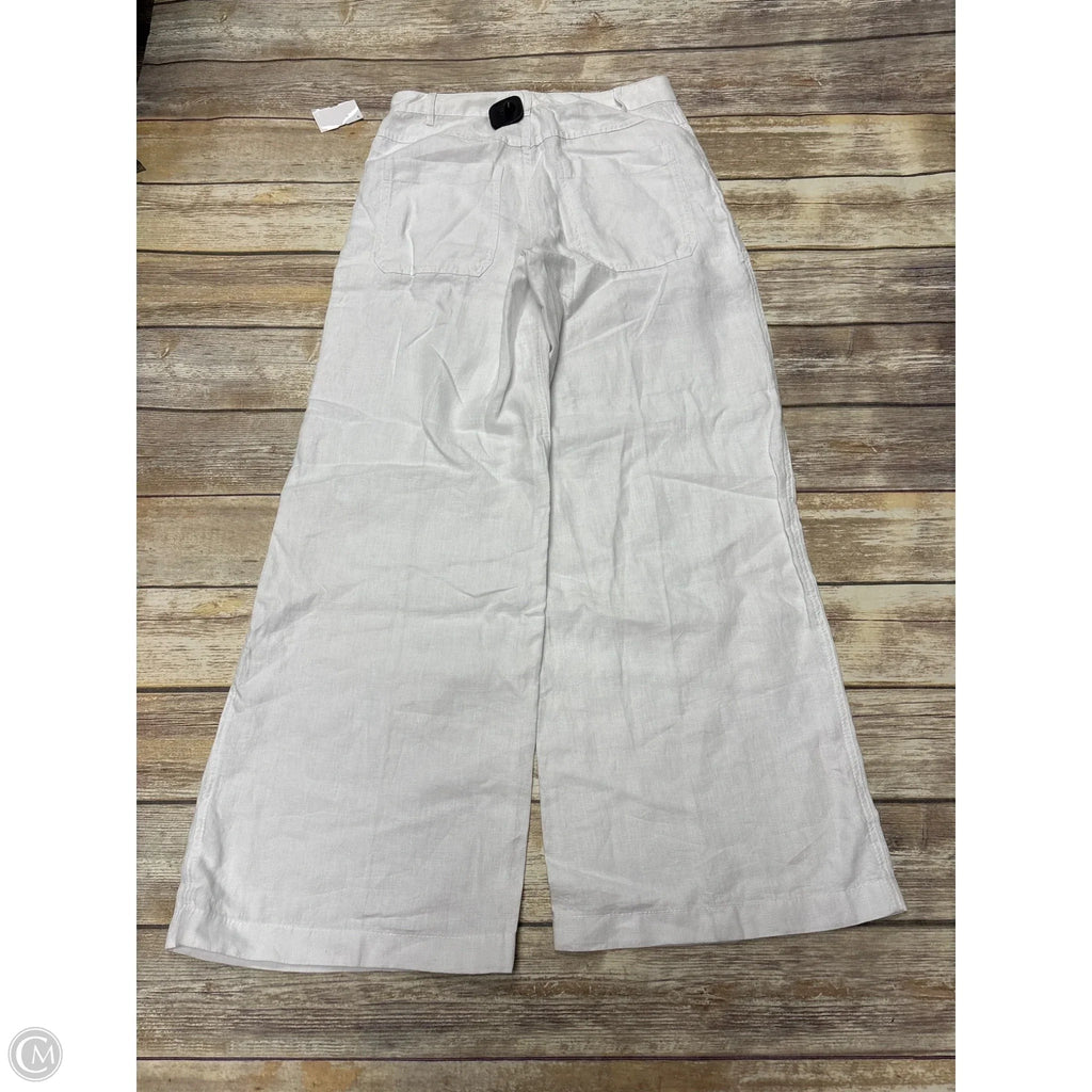 Pants Wide Leg By Madewell In White, Size: 4