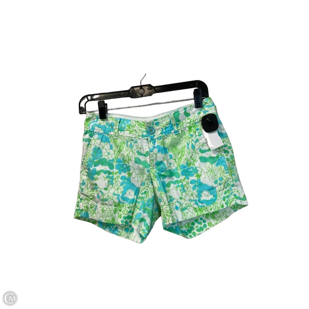 Shorts Designer By Lilly Pulitzer In Green, Size: 0